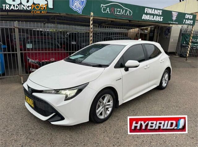 2019 TOYOTA COROLLA ASCENT SPORT (HYBRID) ZWE211R HATCHBACK