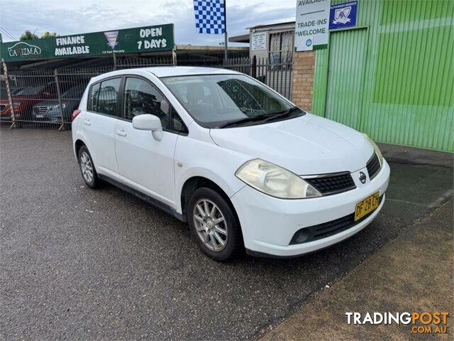 2008 NISSAN TIIDA ST C11 MY07 HATCHBACK