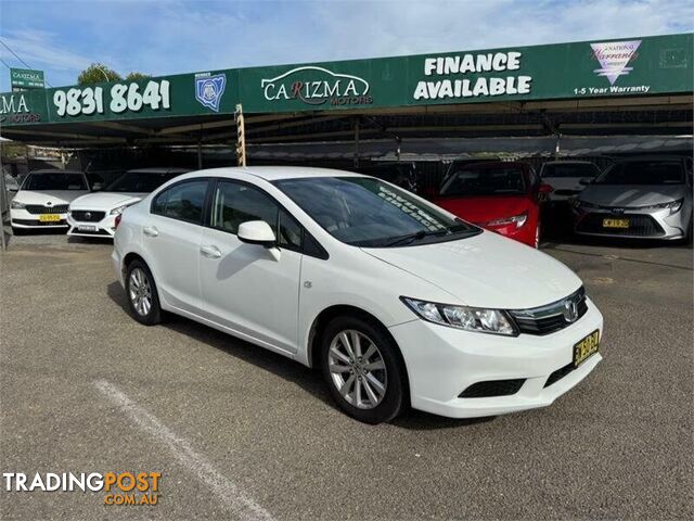 2013 HONDA CIVIC VTI-L SERIES 2 SEDAN