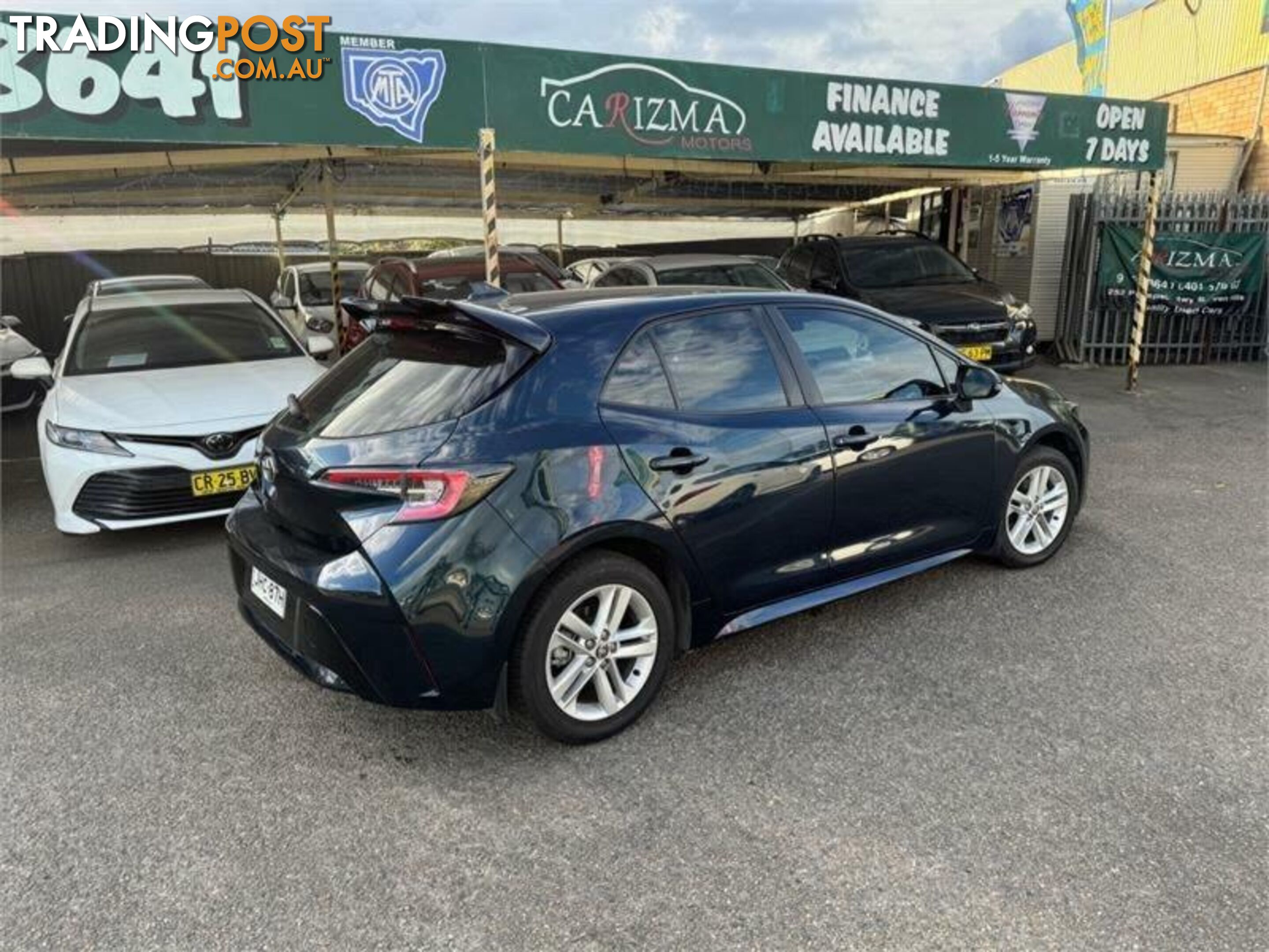 2020 TOYOTA COROLLA ASCENT SPORT MZEA12R HATCH, 5 DOORS, 5 SEATS