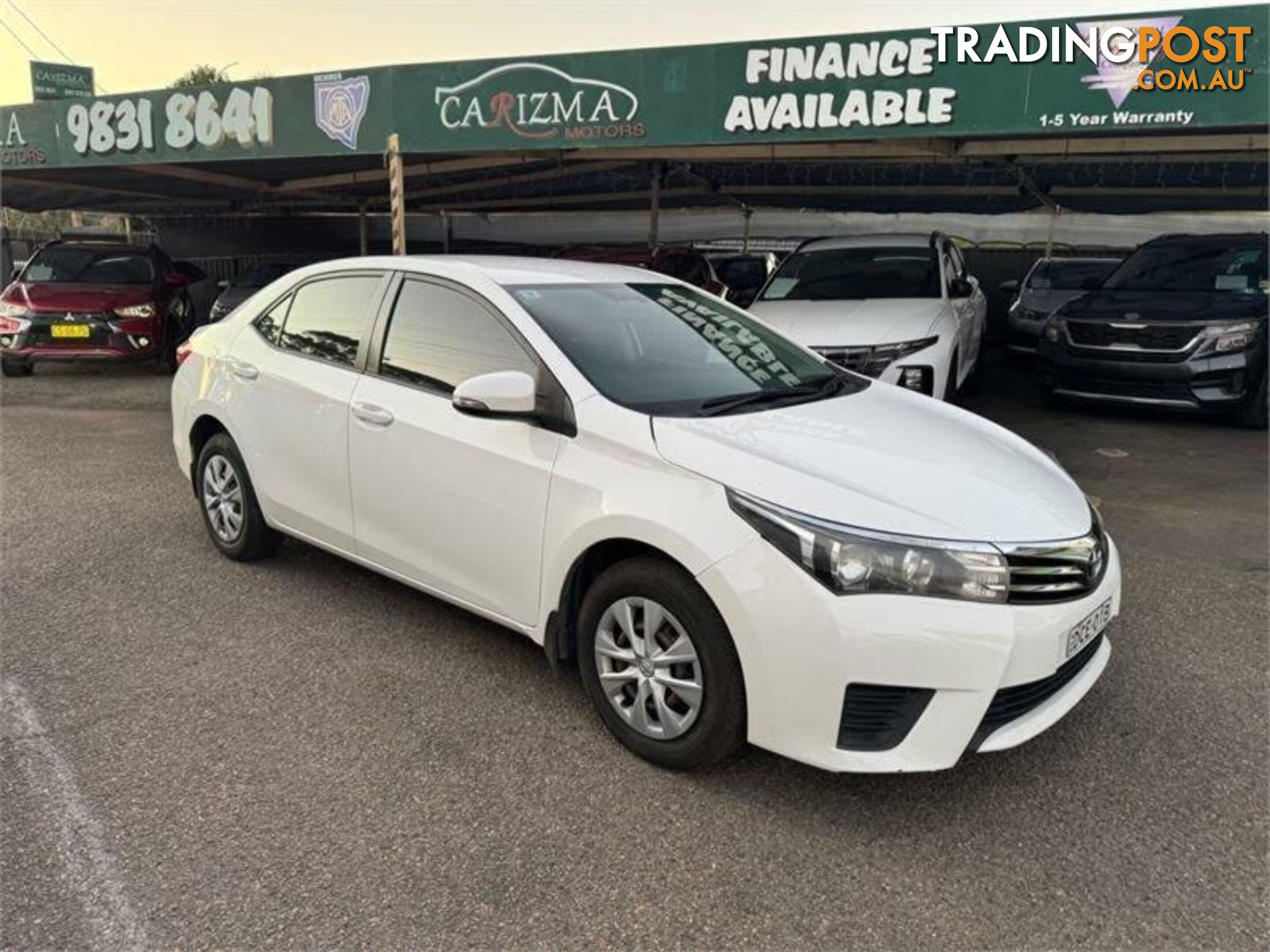 2016 TOYOTA COROLLA ASCENT ZRE172R SEDAN, 4 DOORS, 5 SEATS