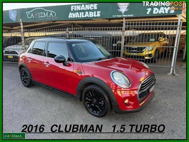 2016 MINI CLUBMAN COOPER F54