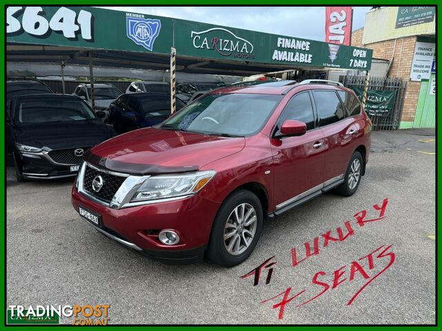 2016 NISSAN PATHFINDER ST-L (4X2) R52 MY15 UPGRADE 4D WAGON