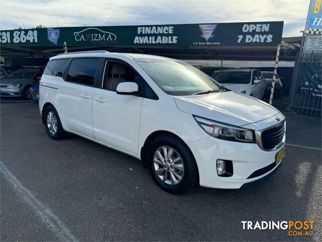 2016 KIA CARNIVAL SI YP MY17 WAGON