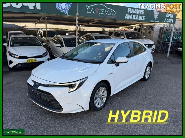 2023 TOYOTA COROLLA ASCENT SPORT HYBRID ZWE219R 4D SEDAN