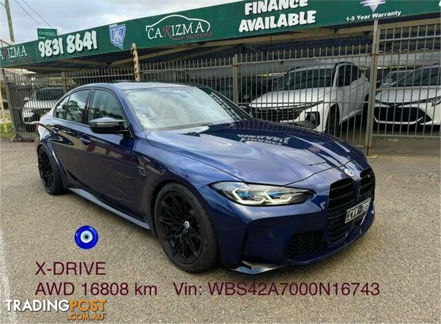 2022 BMW M3 COMPETITION M XDRIVE G80 SEDAN