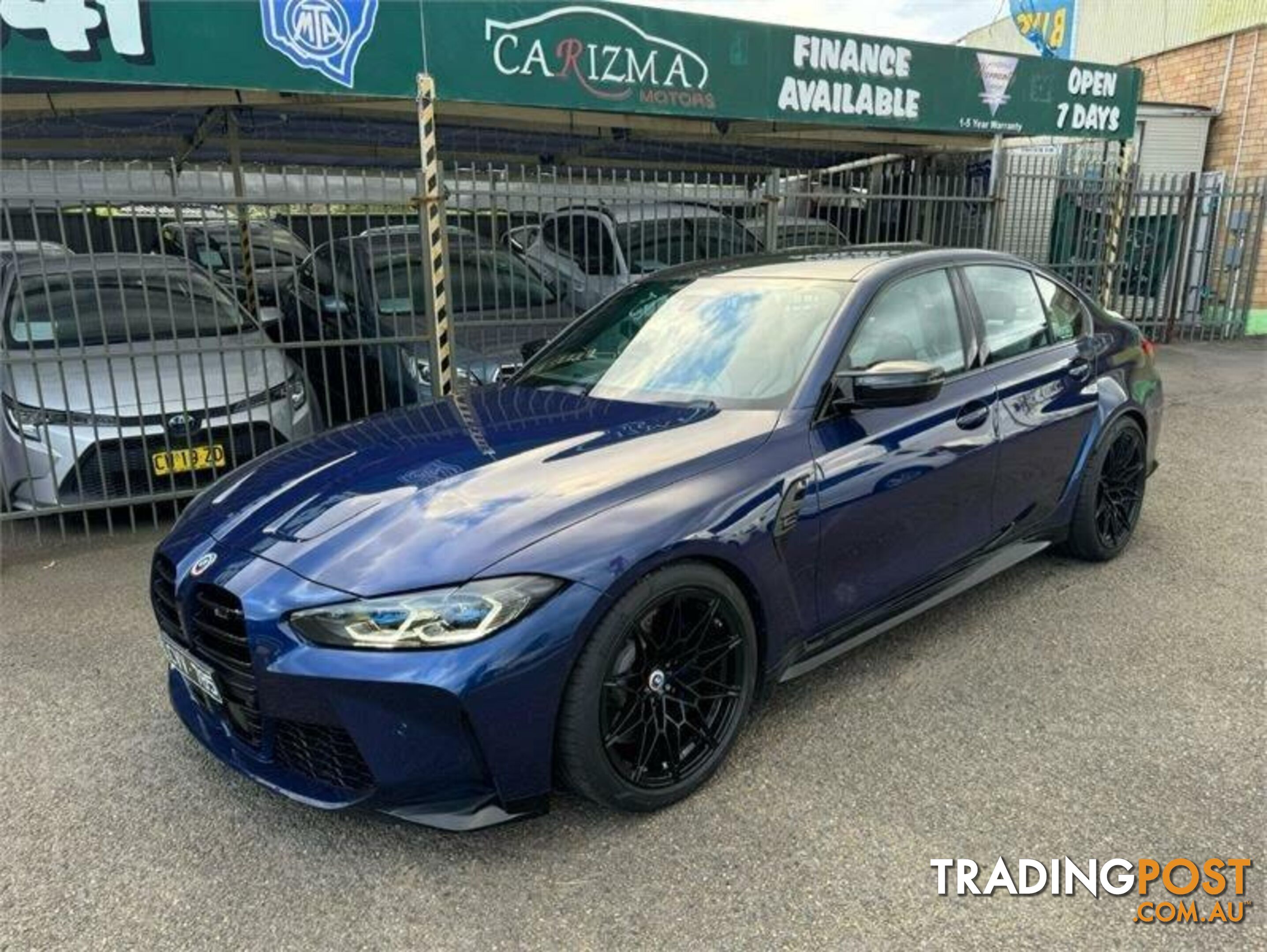 2022 BMW M3 COMPETITION M XDRIVE G80 SEDAN, 4 DOORS, 5 SEATS