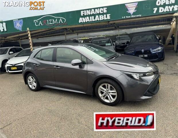 2020 TOYOTA COROLLA ASCENT SPORT HYBRID ZWE211R HATCHBACK