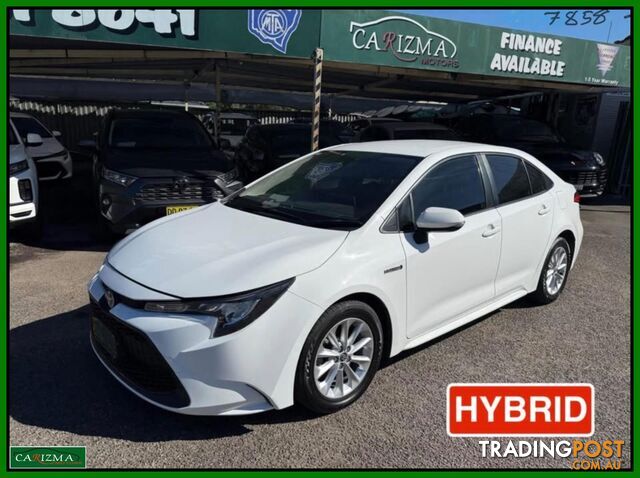 2022 TOYOTA COROLLA ASCENT SPORT HYBRID ZWE211R 4D SEDAN