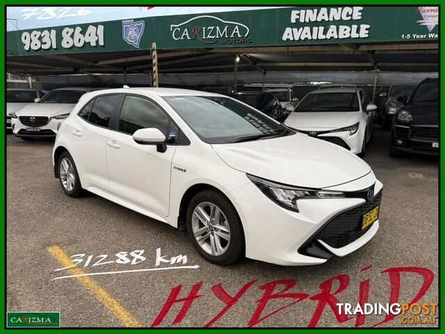 2021 TOYOTA COROLLA ASCENT SPORT HYBRID ZWE211R 5D HATCHBACK