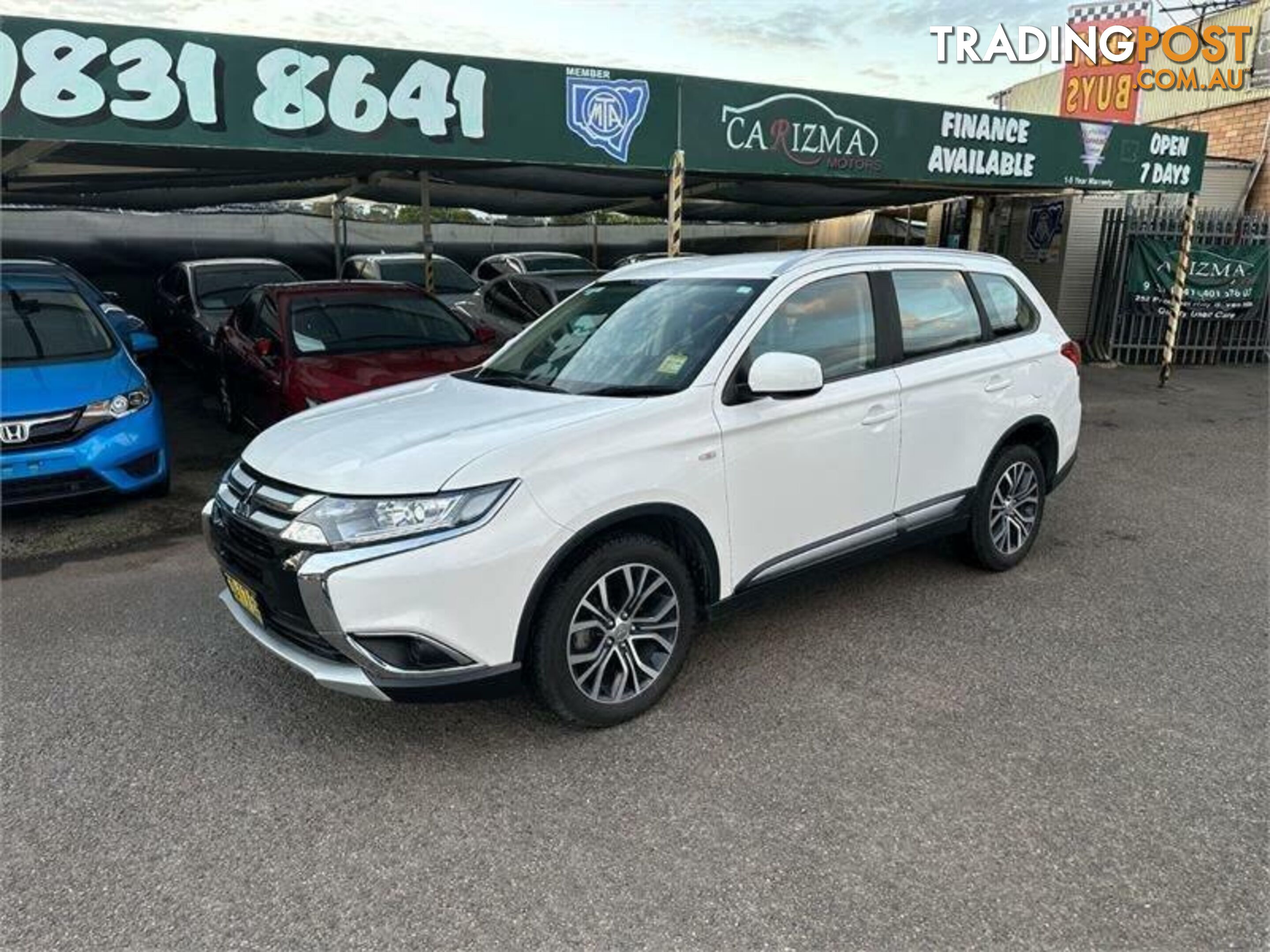 2017 MITSUBISHI OUTLANDER ES 7 SEAT (2WD) ZL MY18.5 SUV