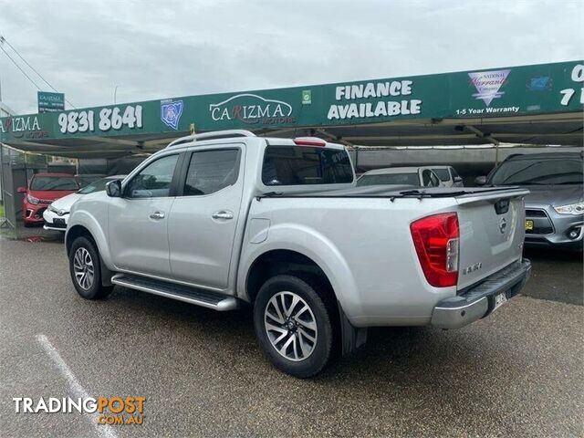 2017 NISSAN NAVARA ST-X (4X4) D23 SERIES II UTE TRAY, 4 DOORS, 5 SEATS