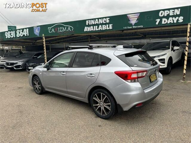 2017 SUBARU IMPREZA 2.0I (AWD) MY18 HATCH, 5 DOORS, 5 SEATS