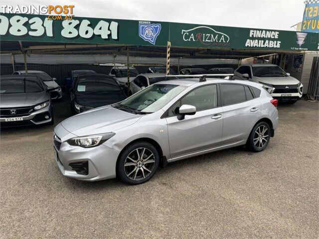 2017 SUBARU IMPREZA 2.0I (AWD) MY18 HATCH, 5 DOORS, 5 SEATS