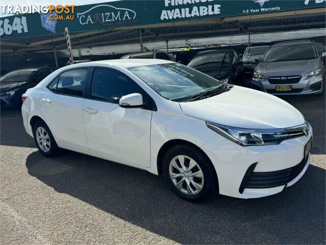 2017 TOYOTA COROLLA ASCENT ZRE172R MY17 SEDAN, 4 DOORS, 5 SEATS