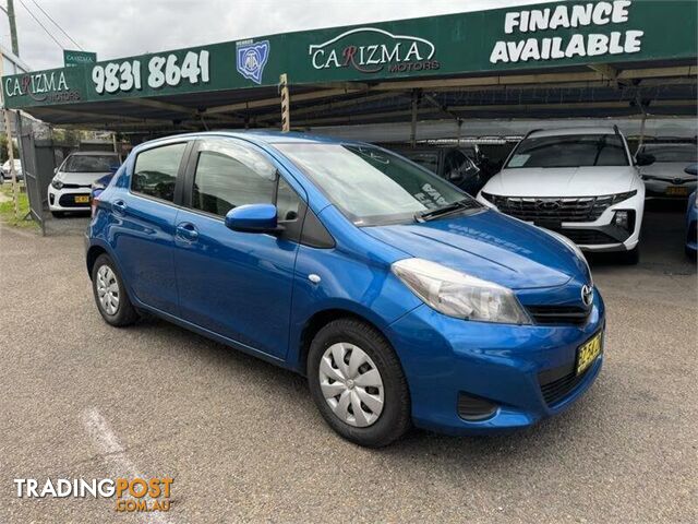 2014 TOYOTA YARIS YR NCP130R HATCH, 5 DOORS, 5 SEATS