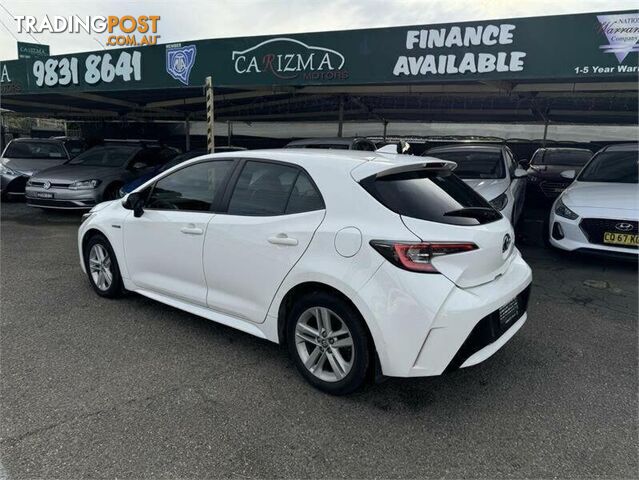 2020 TOYOTA COROLLA ASCENT SPORT (HYBRID) ZWE211R HATCH, 5 DOORS, 5 SEATS