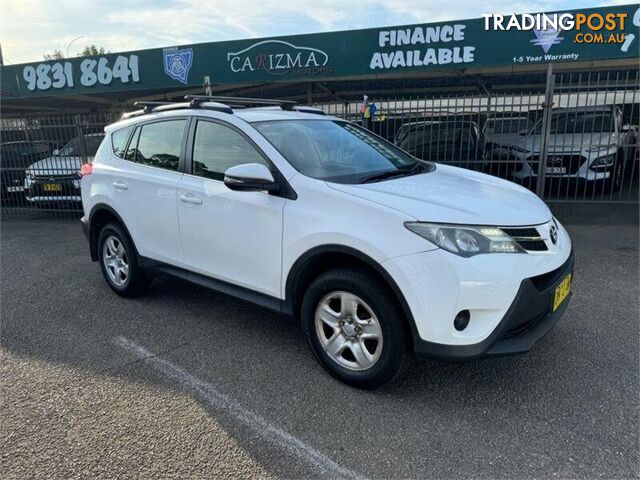 2013 TOYOTA RAV4 GX (2WD) ZSA42R SUV, 4 DOORS, 5 SEATS