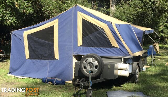 Camper trailer customline soft floor