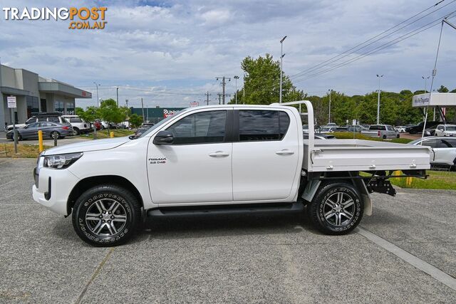 2023 TOYOTA HILUX SR GUN126R-4X4-DUAL-RANGE DUAL CAB CAB CHASSIS