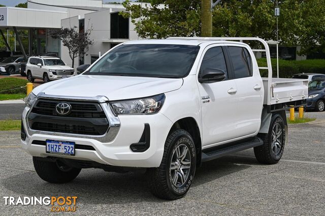 2023 TOYOTA HILUX SR GUN126R-4X4-DUAL-RANGE DUAL CAB CAB CHASSIS