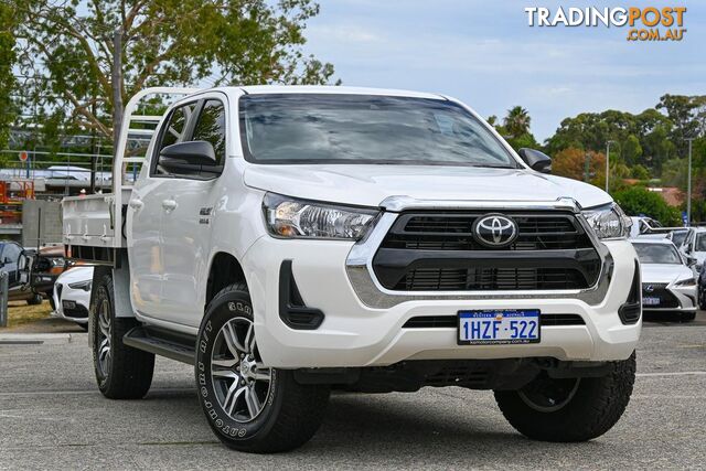 2023 TOYOTA HILUX SR GUN126R-4X4-DUAL-RANGE DUAL CAB CAB CHASSIS