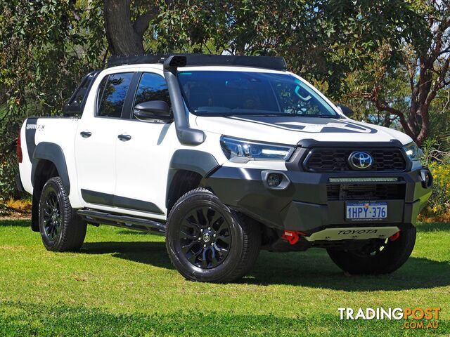 2022 TOYOTA HILUX RUGGED X  UTE