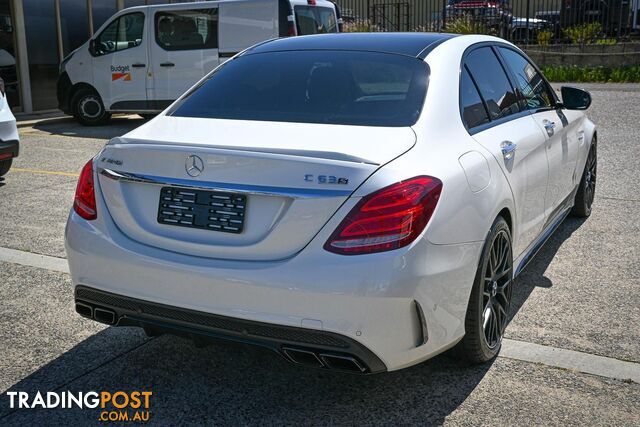 2017 MERCEDES-BENZ C-CLASS C63-AMG-S W205 SEDAN