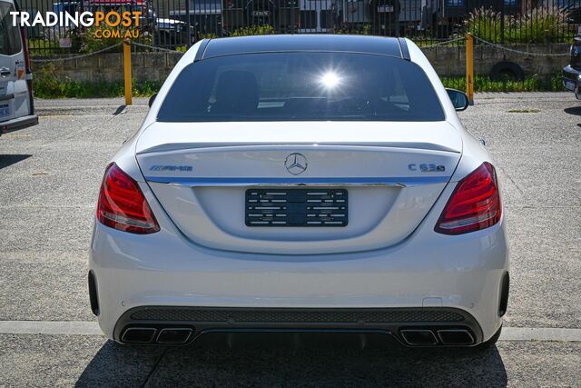 2017 MERCEDES-BENZ C-CLASS C63-AMG-S W205 SEDAN