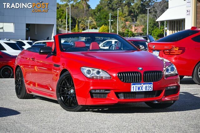 2013 BMW 6 SERIES 640D F12 CONVERTIBLE