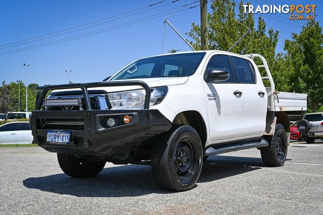 2018 TOYOTA HILUX SR GUN126R-4X4-DUAL-RANGE DUAL CAB CAB CHASSIS