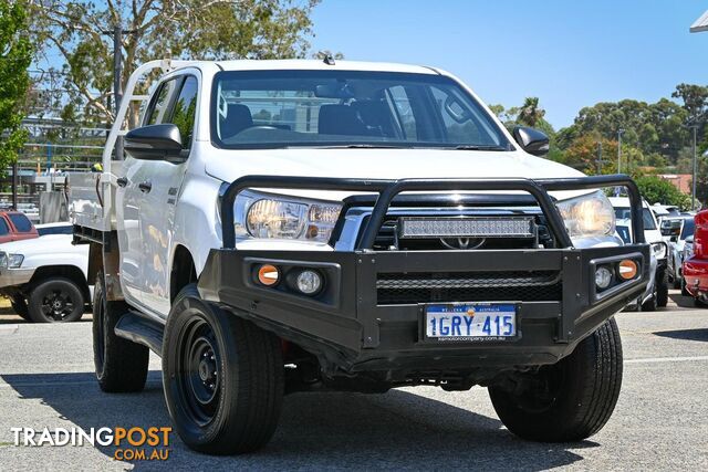 2018 TOYOTA HILUX SR GUN126R-4X4-DUAL-RANGE DUAL CAB CAB CHASSIS