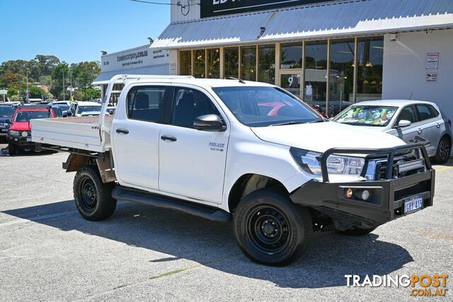 2018 TOYOTA HILUX SR GUN126R-4X4-DUAL-RANGE DUAL CAB CAB CHASSIS