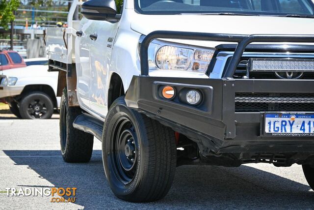 2018 TOYOTA HILUX SR GUN126R-4X4-DUAL-RANGE DUAL CAB CAB CHASSIS