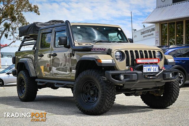2020 JEEP GLADIATOR RUBICON JT MY20 4X4 DUAL RANGE DUAL CAB UTILITY
