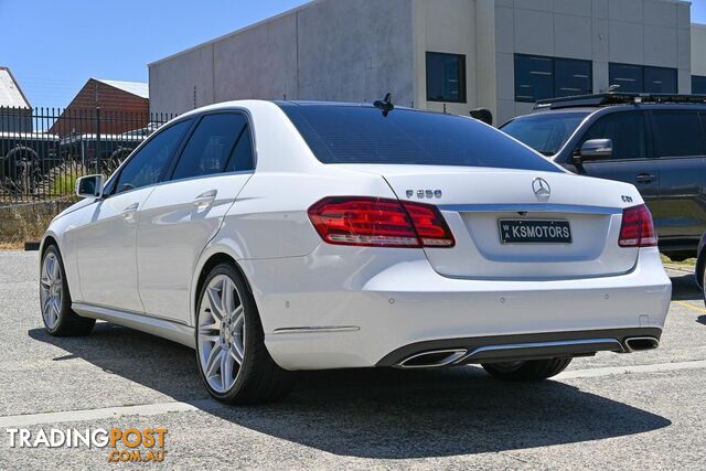 2013 MERCEDES-BENZ E-CLASS E250-CDI W212 SEDAN