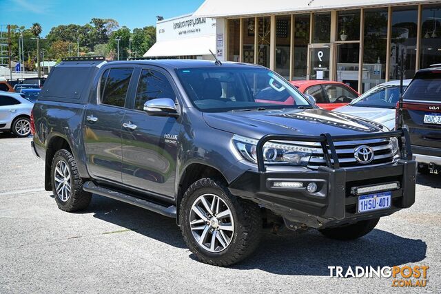 2016 TOYOTA HILUX SR5 GUN126R-4X4-DUAL-RANGE DUAL CAB UTILITY