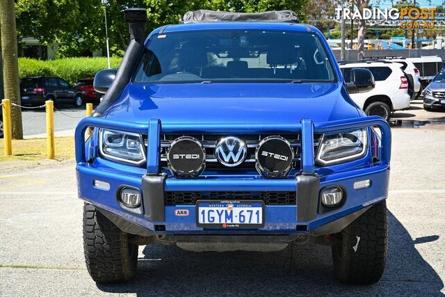 2019 VOLKSWAGEN AMAROK TDI580-HIGHLINE-BLACK 2H-MY19-4X4-CONSTANT DUAL CAB UTILITY