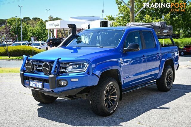 2019 VOLKSWAGEN AMAROK TDI580-HIGHLINE-BLACK 2H-MY19-4X4-CONSTANT DUAL CAB UTILITY