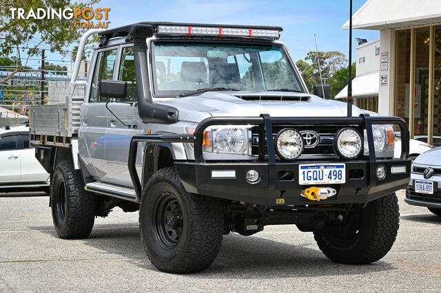 2018 TOYOTA LANDCRUISER GXL VDJ79R-4X4-DUAL-RANGE DUAL CAB CAB CHASSIS