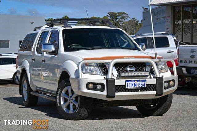 2011 NISSAN NAVARA ST-X 550 D40 MY11 4X4 DUAL RANGE DUAL CAB UTILITY