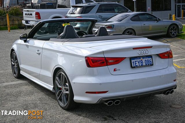 2015 AUDI S3 8V-MY15-FOUR-WHEEL-DRIVE 3061130 CABRIOLET