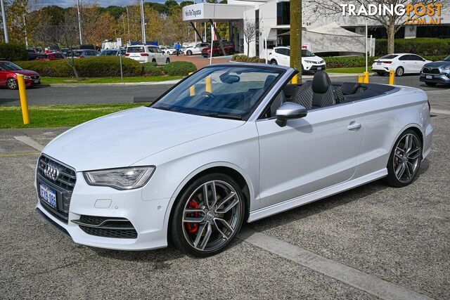 2015 AUDI S3 8V-MY15-FOUR-WHEEL-DRIVE 3061130 CABRIOLET