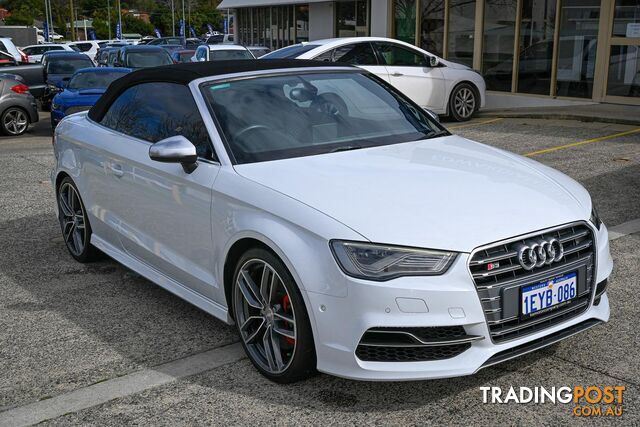 2015 AUDI S3 8V-MY15-FOUR-WHEEL-DRIVE 3061130 CABRIOLET