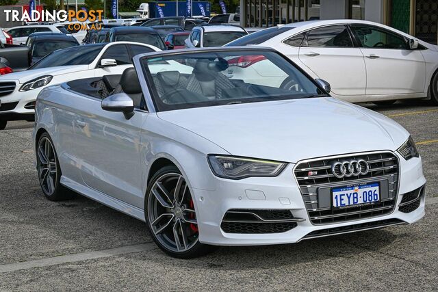 2015 AUDI S3 8V-MY15-FOUR-WHEEL-DRIVE 3061130 CABRIOLET