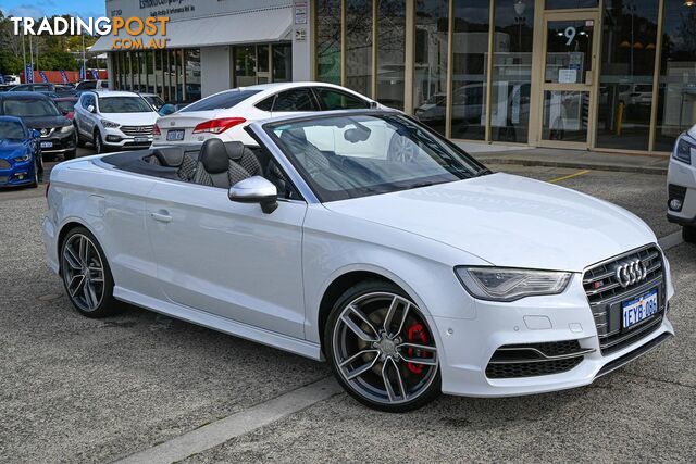 2015 AUDI S3 8V-MY15-FOUR-WHEEL-DRIVE 3061130 CABRIOLET