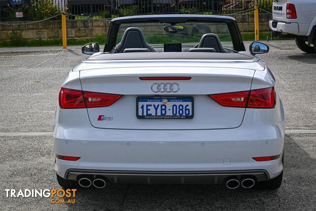 2015 AUDI S3 8V-MY15-FOUR-WHEEL-DRIVE 3061130 CABRIOLET