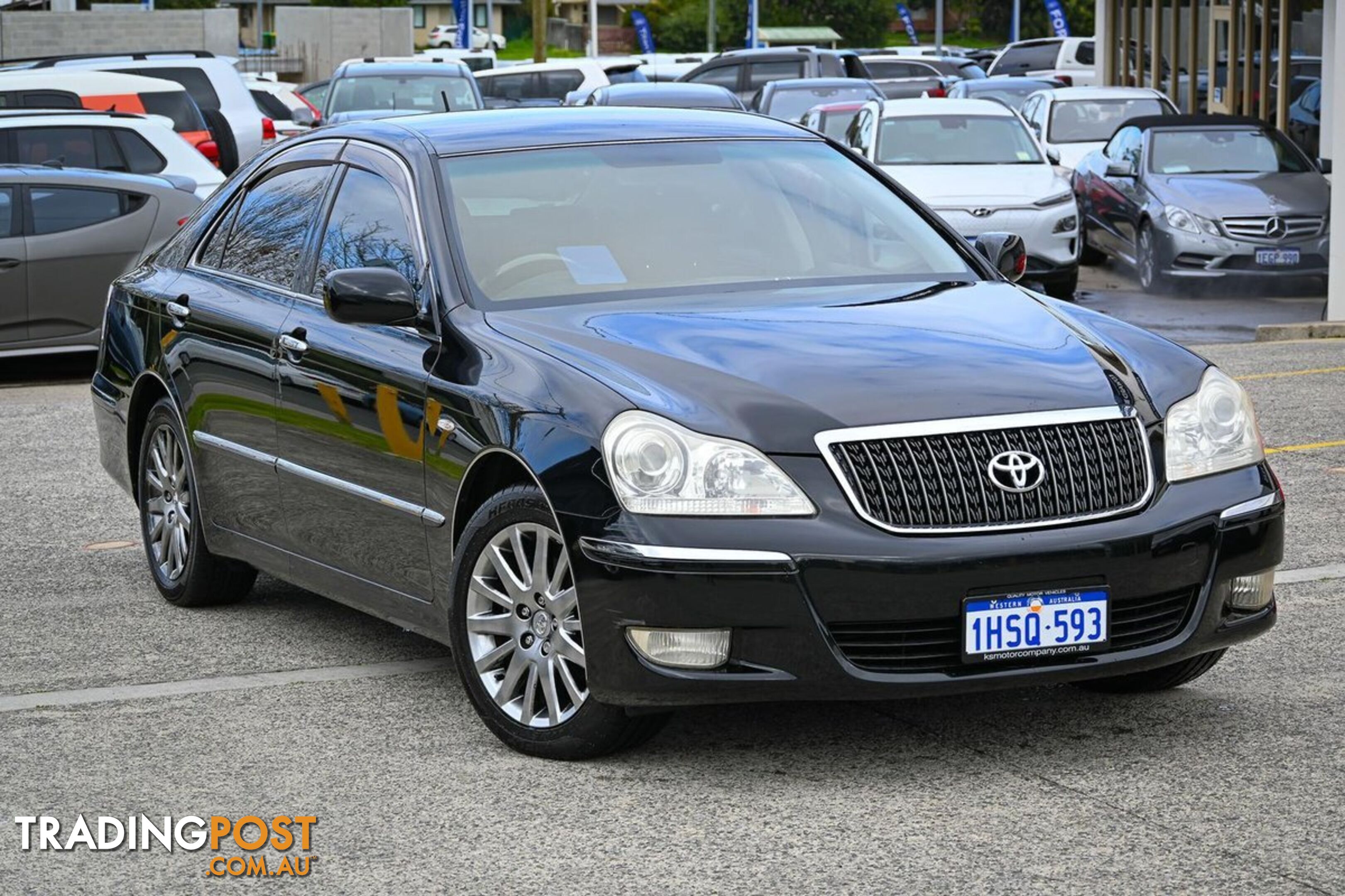 2007 TOYOTA CROWN MAJESTA UZS186 SEDAN