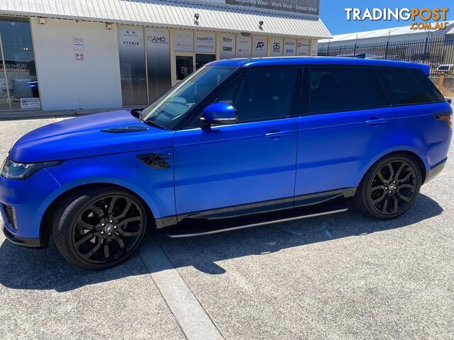 2018 LAND-ROVER RANGE-ROVER-SPORT SDV6-HSE L494-MY18-4X4-DUAL-RANGE SUV