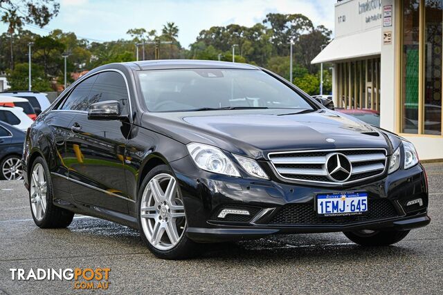 2012 MERCEDES-BENZ E-CLASS C207-MY12 3027218 COUPE